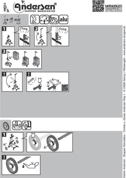 Produktbild Andersen Unus Shopper Fun Famke