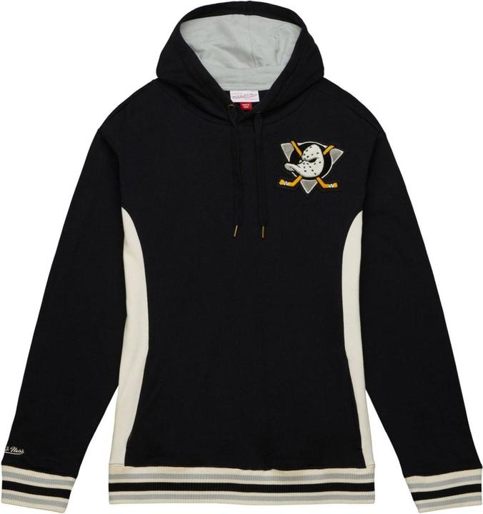 Immagine prodotto Mitchell & Ness Felpa con cappuccio French Terry - Anaheim Ducks (S)