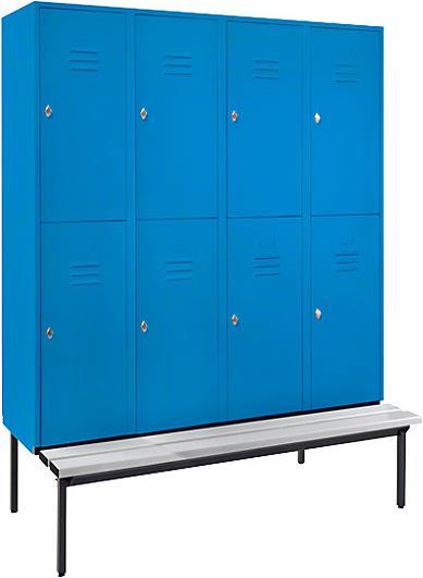 Image du produit Wolf Vestiaire mi-hauteur avec piètement banc (160 cm, 214 cm)