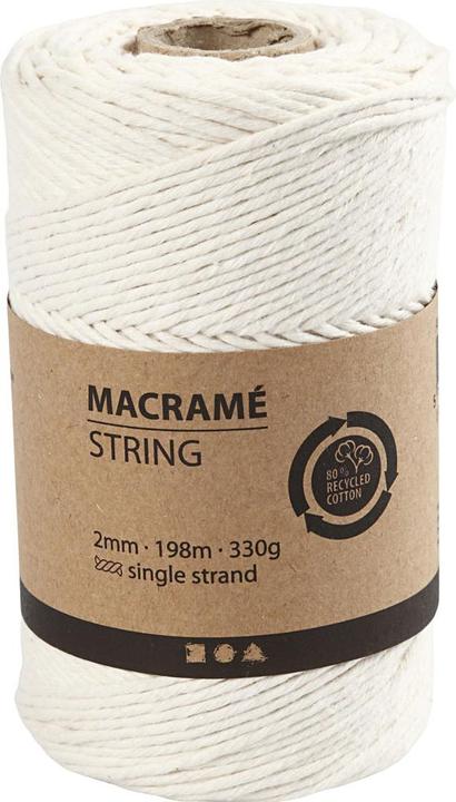 Produktbild Creativ Company Macramé-Kordel (198 m)