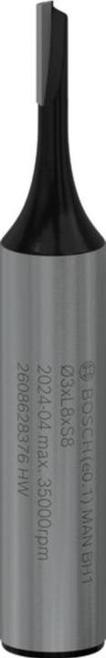 Produktbild Bosch Professional Zubehör Nutfräser, 8 mm, D1 3 mm, L 8 mm, G 51 mm