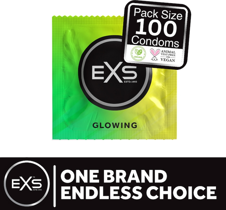 Immagine prodotto EXS Preservativi fosforescenti (100 pz.)