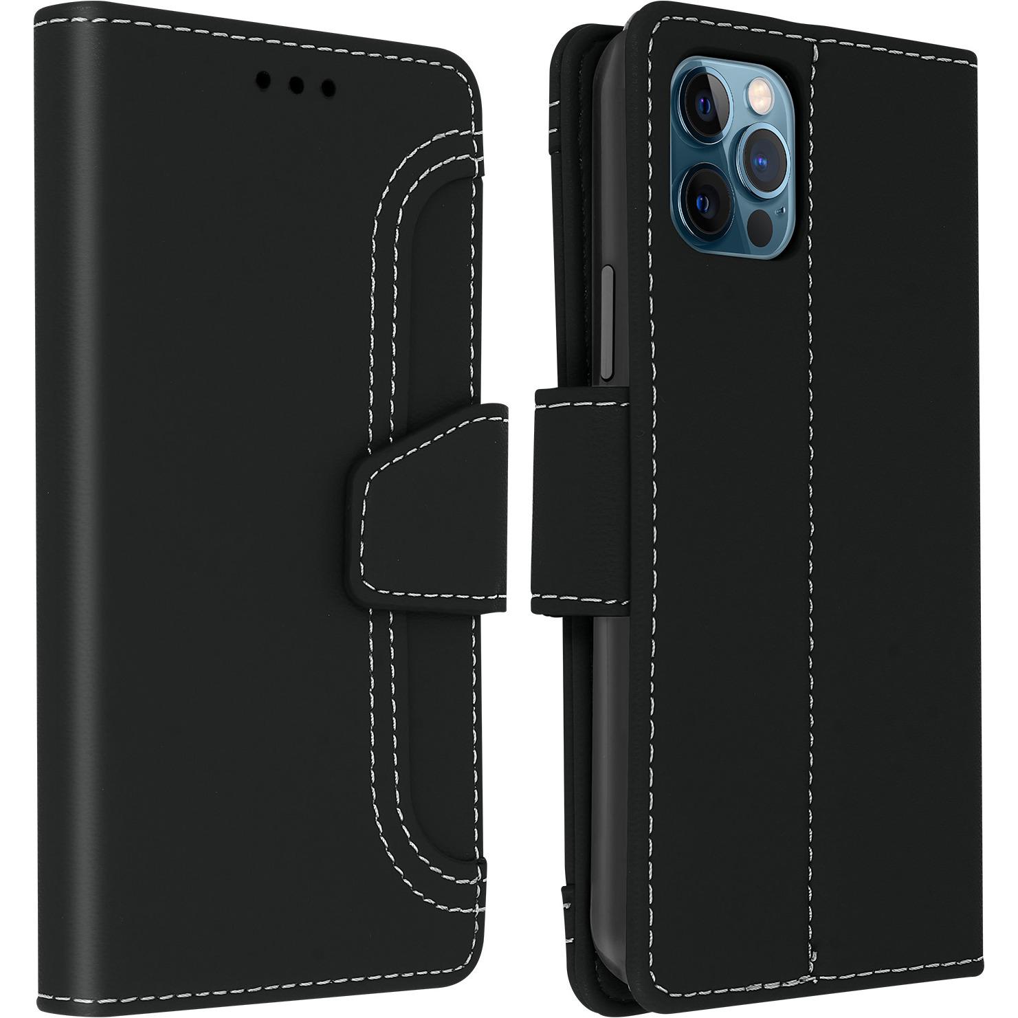 Avizar Vito Series (Apple iPhone 12 Pro), Smartphone Hülle, Schwarz