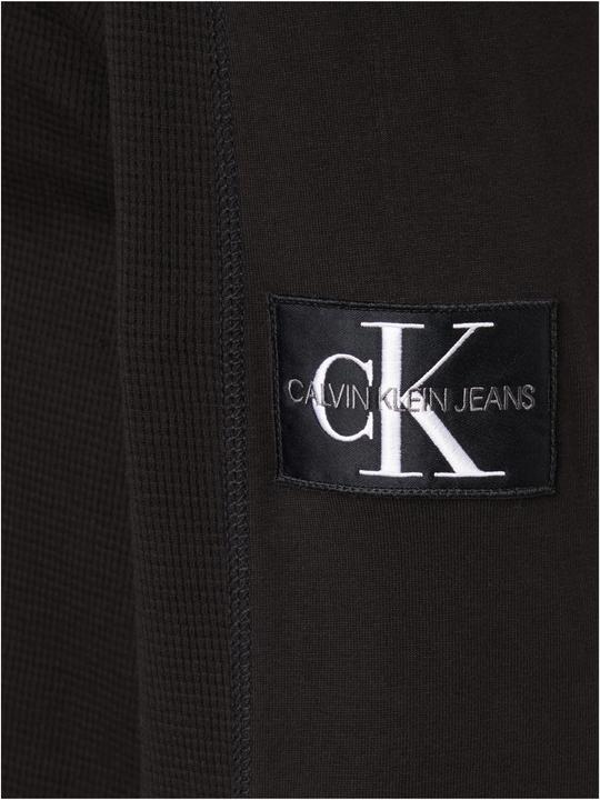 Produktbild Calvin Klein Jeans Badge Waffle Blocking Mock Neck - M (M)