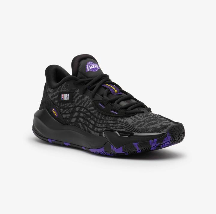 Produktbild Tarmak Damen/Herren Basketball Schuhe NBA Los Angeles Lakers - Fast 900 Low-1 schwarz (45)