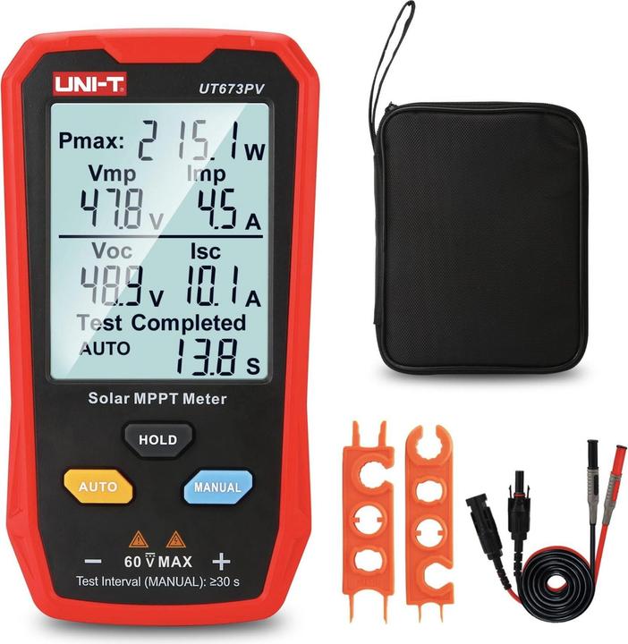Actual product image Uni-T Solar MPPT measuring device UT673PV
