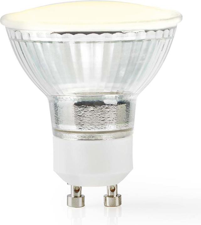 Actual product image Nedis SmartLife LED Light Bulb | Wi-Fi | GU10 | 330 lm | 5 W | Warm White | 1800 - 2700 K | Energiekla (GU10, 4.50 W, 330 lm, 1 x, F)