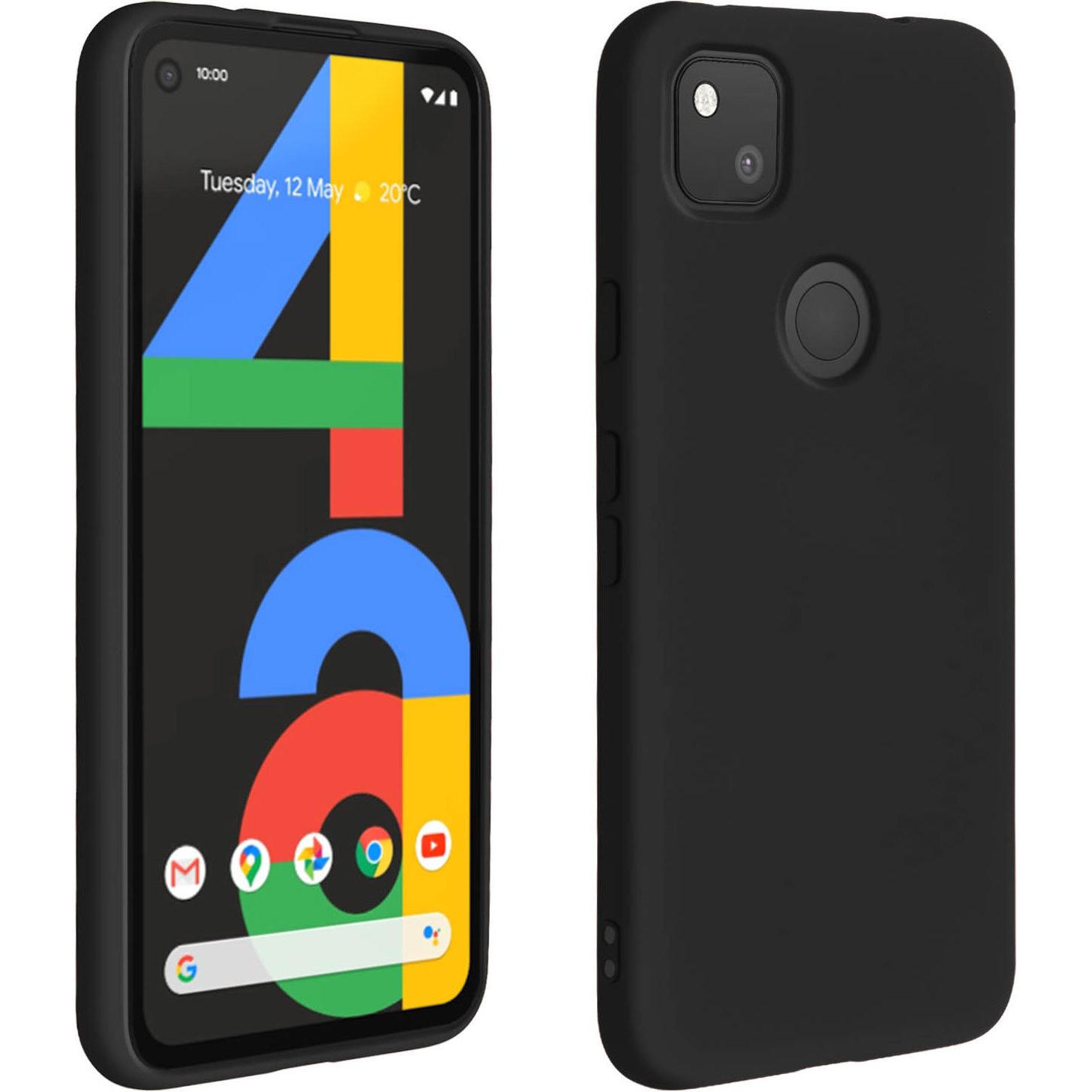 Avizar Fast Series (Google Pixel 4a), Smartphone Hülle, Schwarz