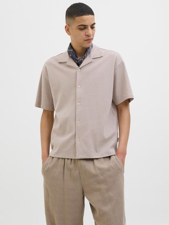 Produktbild Jack & Jones Jorsummer Striped Shirt Ss Ss25 (L)