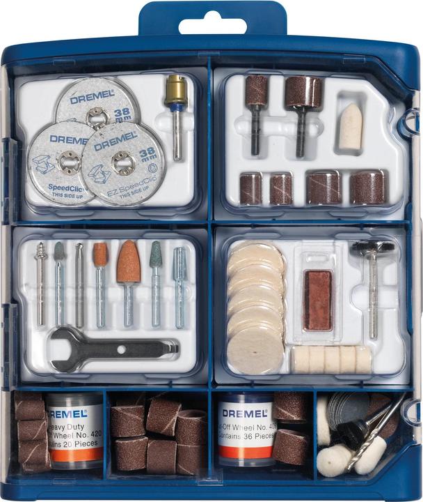 Produktbild Dremel Mehrzweck-Zubehörset 150 tlg.
