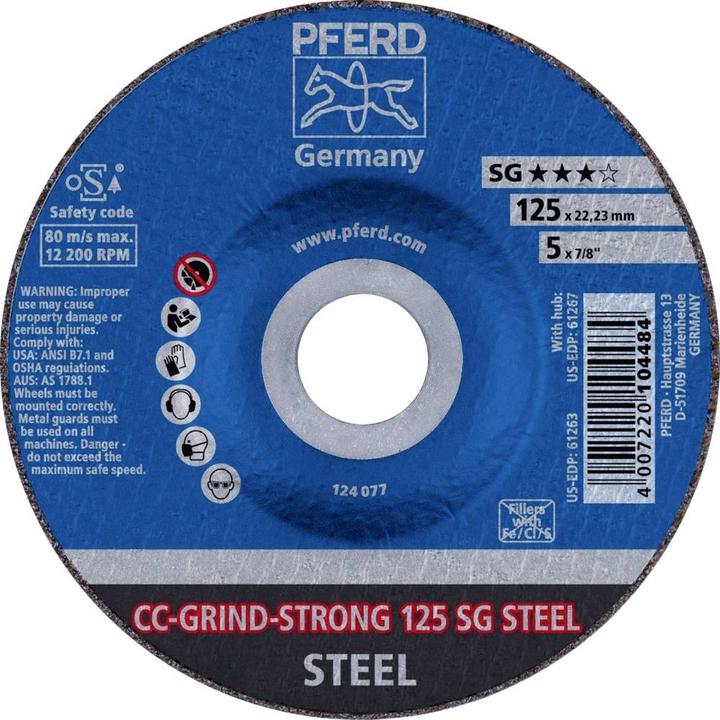 Actual product image Pferd Abrasive/roughing disc CC-GRIND-STRONG SG STEEL