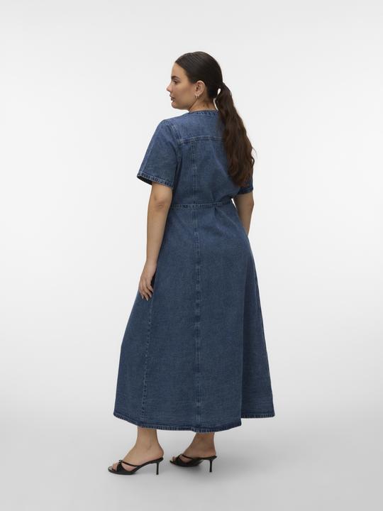 Image du produit Vero Moda VMCJANINA Langes Kleid Jeanskleid (48)