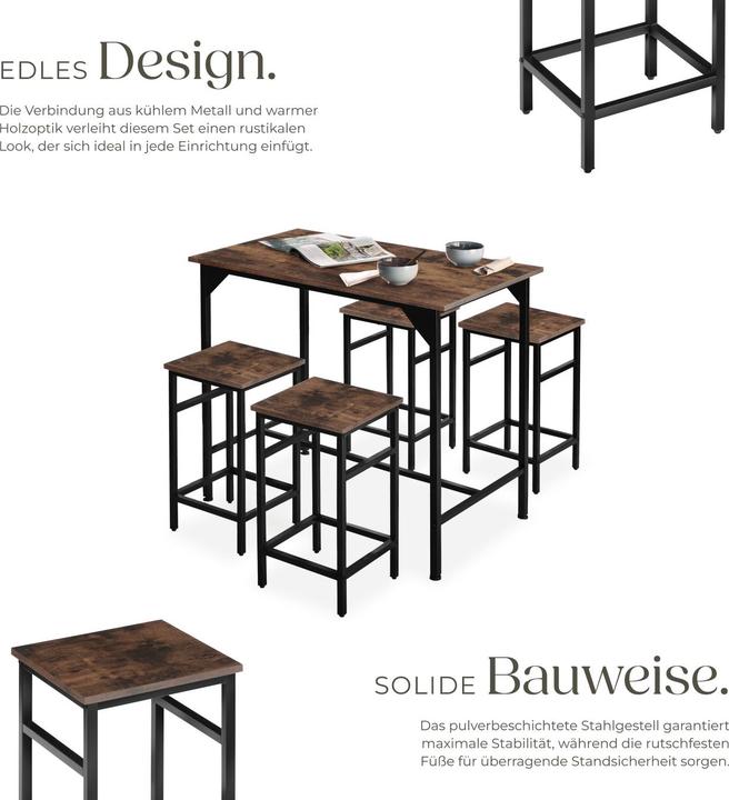 Produktbild tectake Edinburgh (100 x 60 x 88.50 cm)