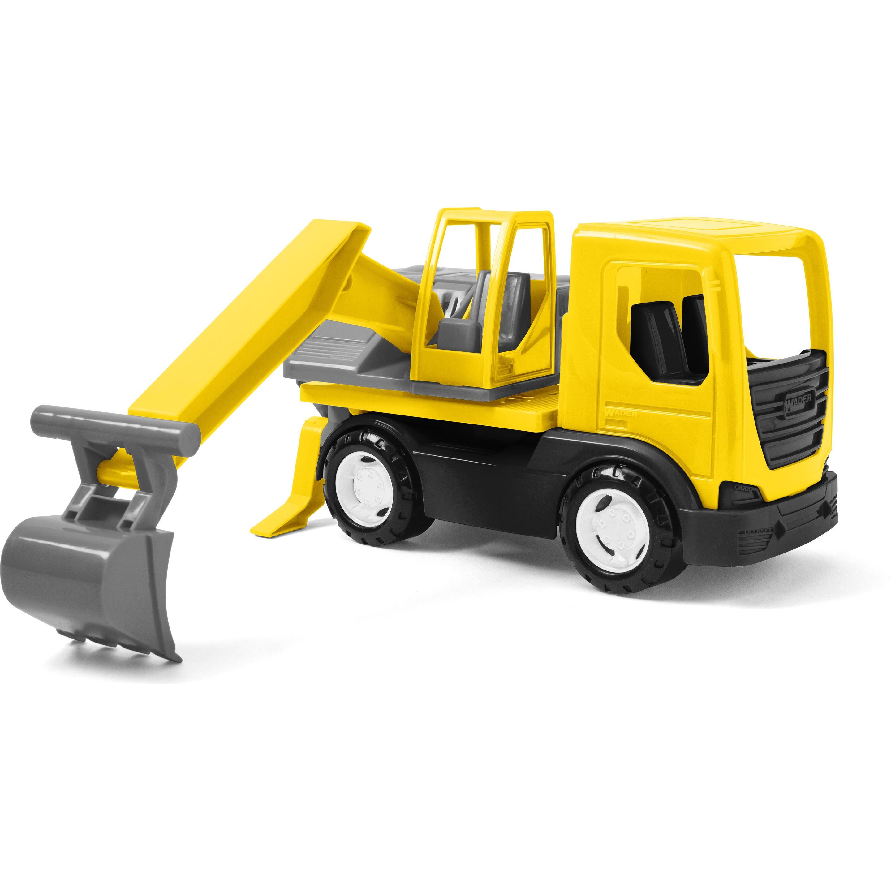 Wader Lastwagen mit Bagger