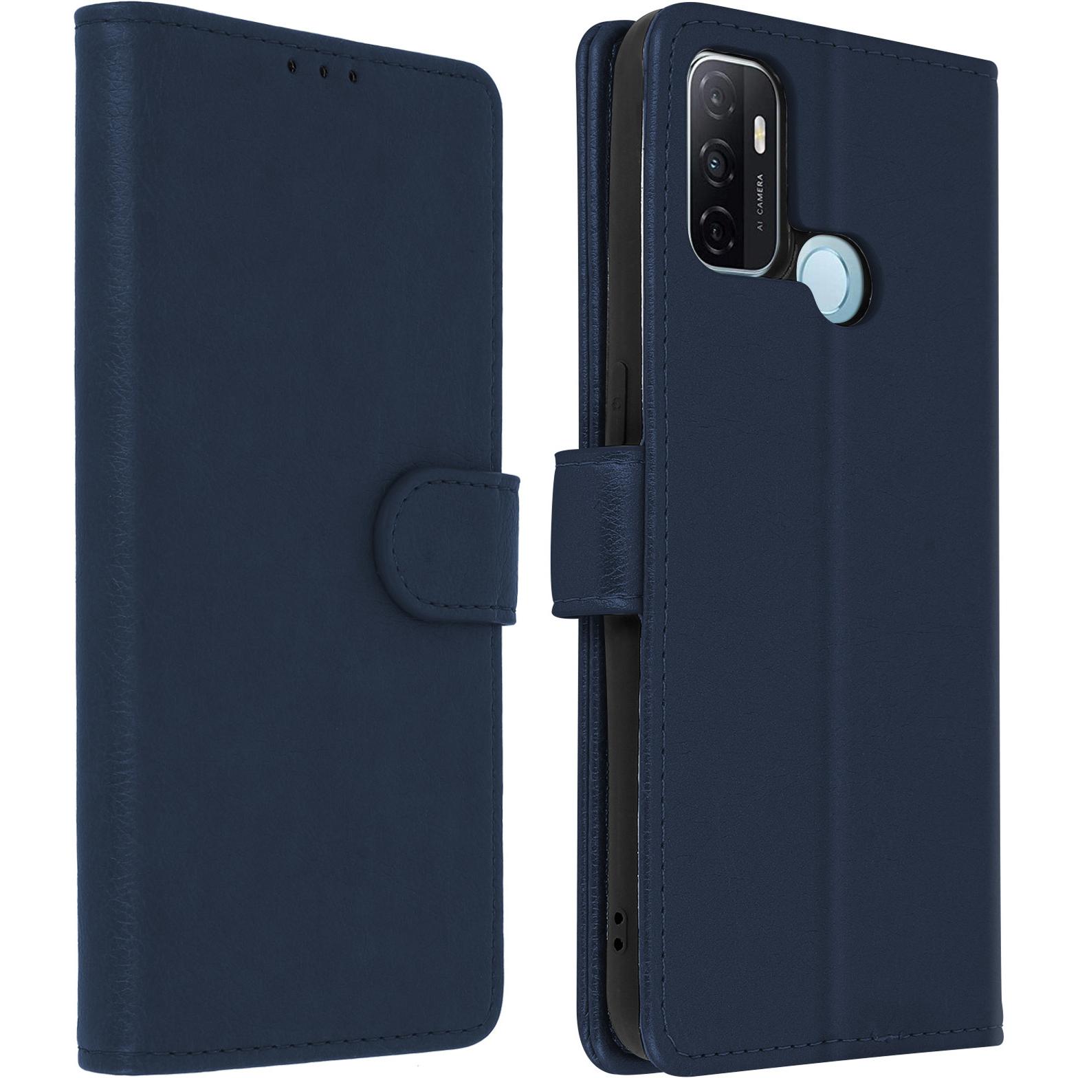 Avizar Chester Series (Oppo A53s), Smartphone Hülle, Blau