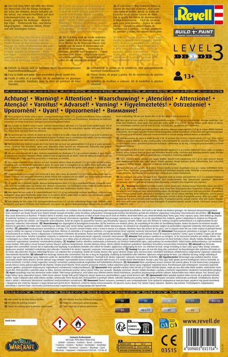 Produktbild Revell Gift Set World of Warcraft The Lich King