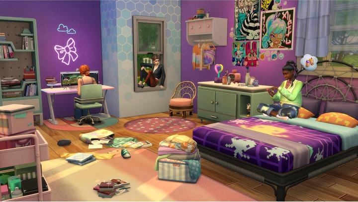 Actual product image EA Games The Sims 4 High School Years (Code in a Box) (PC, DE, FR, IT)