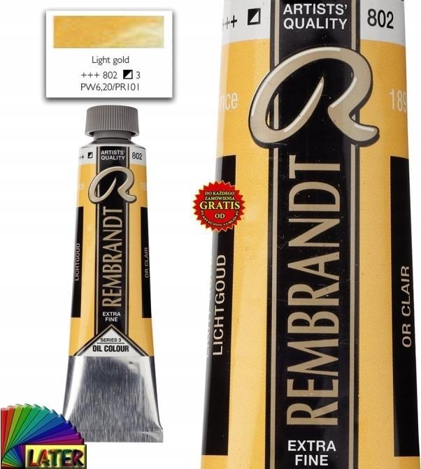 Productafbeelding Rembrandt OLIEVERF T9 802 (Goud, 40 ml)