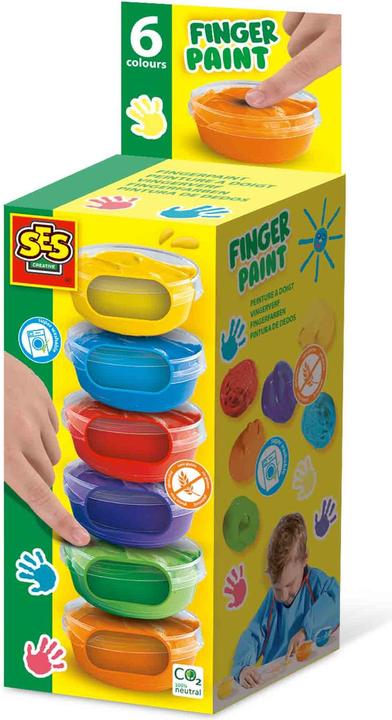 Orange, Blau, Rot, Grün, Violett, Gelb