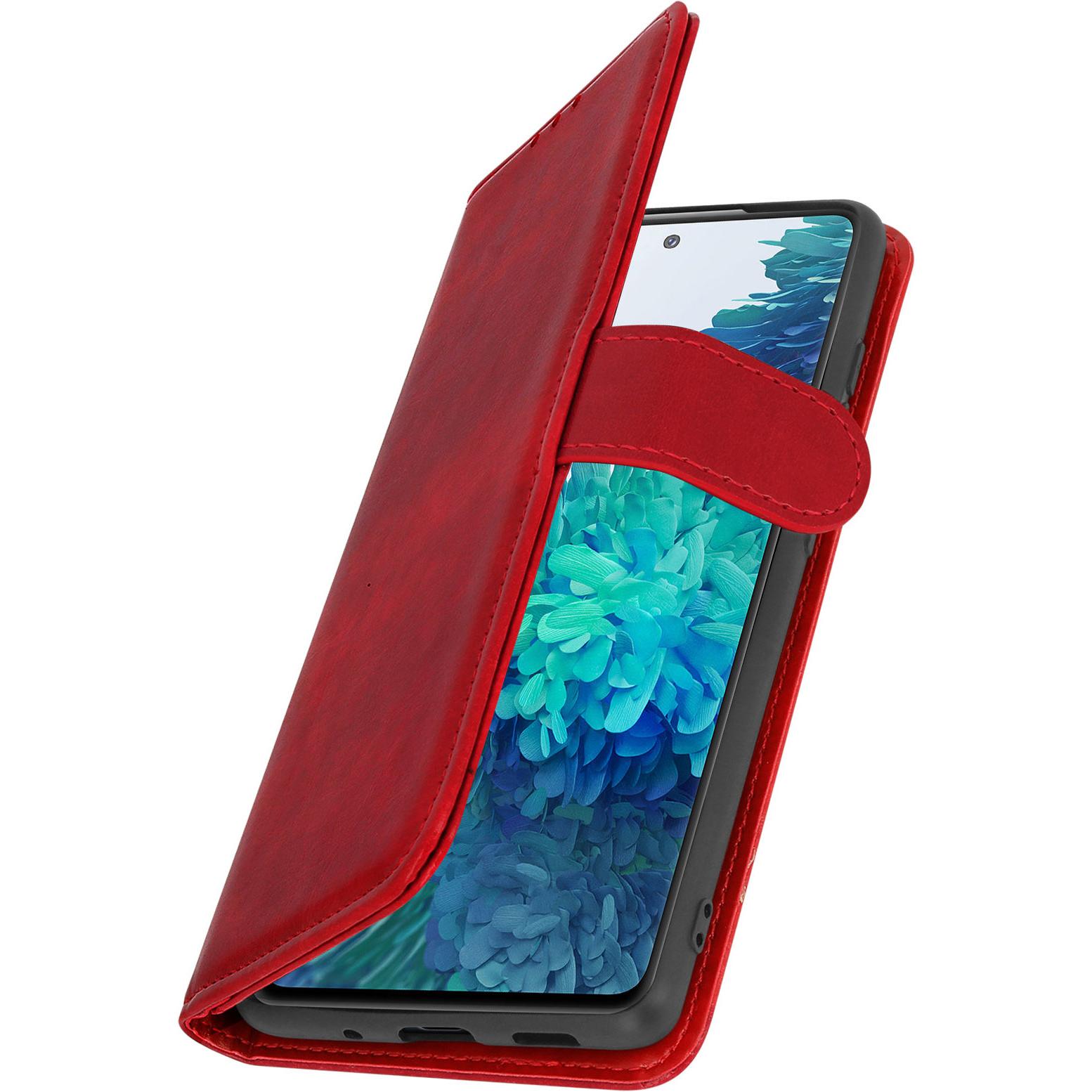 Thumbnail - Avizar Vintage Series (Samsung Galaxy S20 FE), Smartphone Hülle, Rot