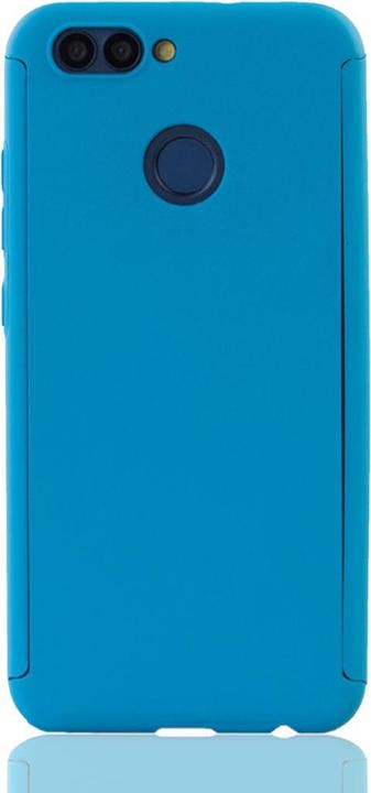 Produktbild König Design Hülle Handy Schutz für Huawei Nova 2 Full Case Cover Displayschutz Bumper Blau (Huawei Nova 2)