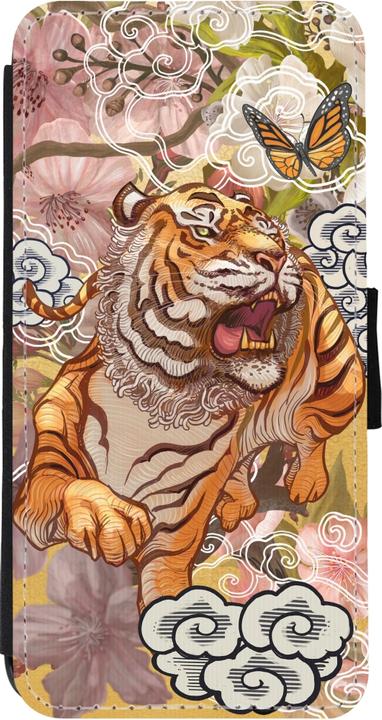 Immagine prodotto PhoneLook Cover Portafoglio nero Primavera 23 tigre giapponese (Apple iPhone 11)