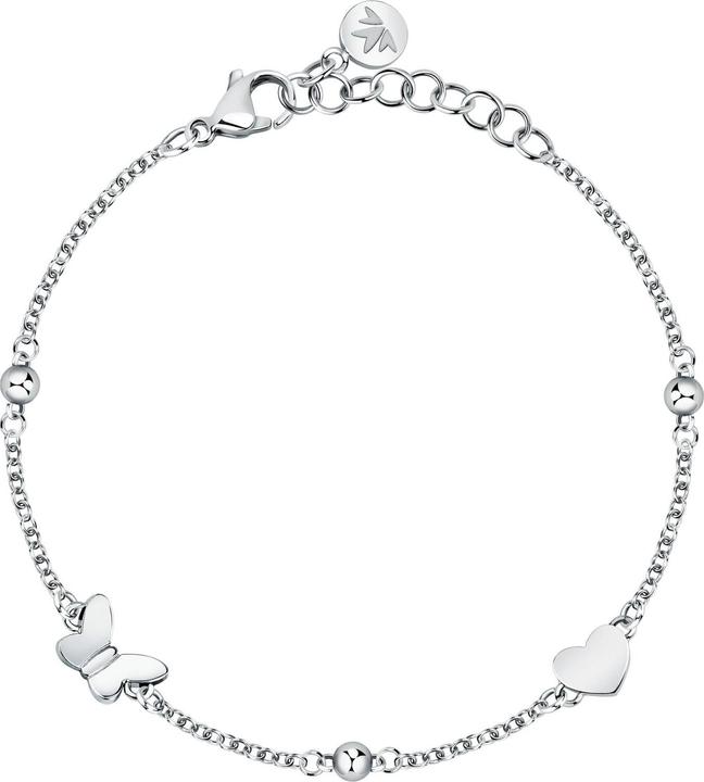 Immagine prodotto Morellato Bracciale romantico in acciaio Passioni SAUN37 (19 cm, Acciaio inossidabile)