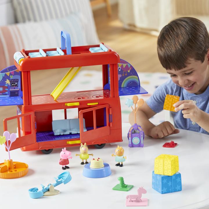 Produktbild Hasbro Pep Peppas 2 In 1 Party Bus