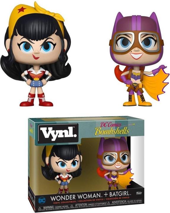 Image du produit Funko VYNL. - DC Bombshells : Wonder Woman & Batgirl