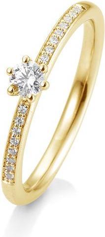 Immagine prodotto Breuning Anello di fidanzamento con pavé (56, 585/14 K Oro)