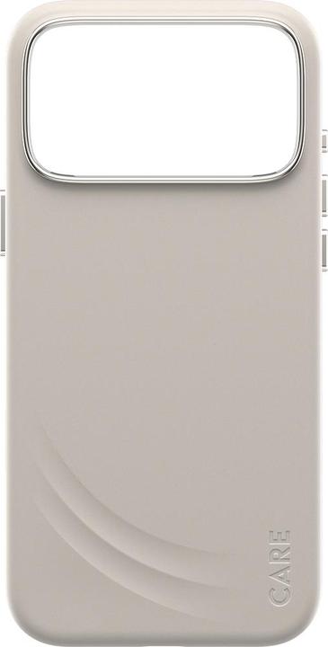 Actual product image PanzerGlass CARE by ® Feature FLOW Case Vanilla w. Cutout for Haptic & MagSafe iPhone 17 Pro Max (Apple iPhone 17 Pro Max)