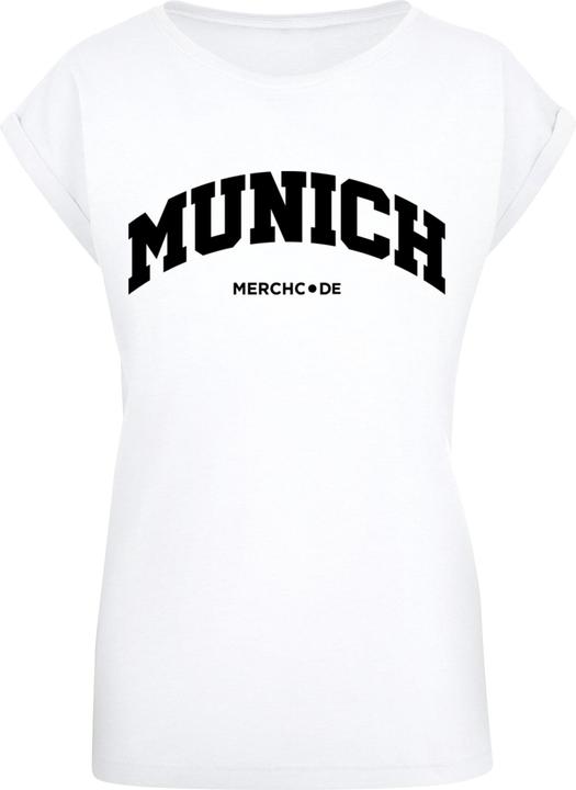 Produktbild Merchcode Ladies Munich Wording - T-Shirt - 112749 (XXL)