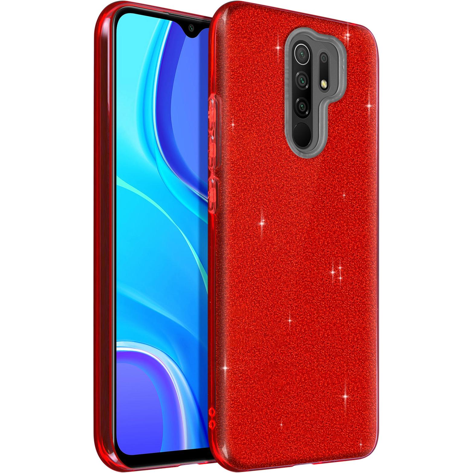 Thumbnail - Avizar Papay Series (Xiaomi Redmi 9), Smartphone Hülle, Rot