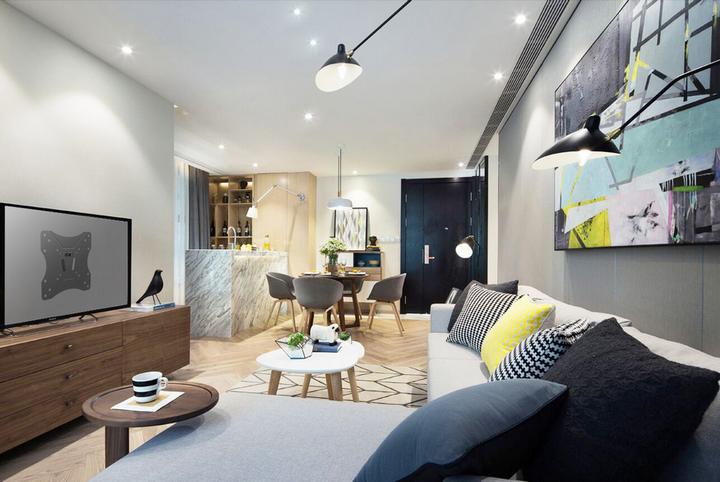 Produktbild InLine 650401 Slim (Wand, 42", 25 kg)