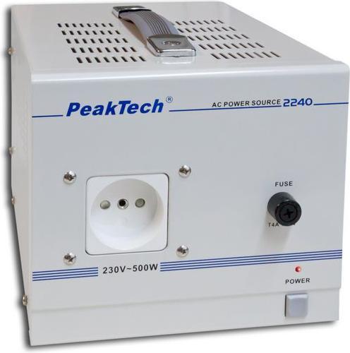 Image du produit Peaktech Alimentation de laboratoire 3 Can....30 VDC VDC 2.5 A/...12 VDC VDC 0.5 A/...5 VDC VD (6035 D