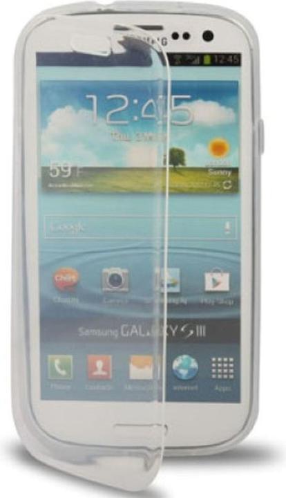 Produktbild König Design Handyhülle Flip Quer für Handy Samsung Galaxy S3 Transparent (Samsung Galaxy S3)