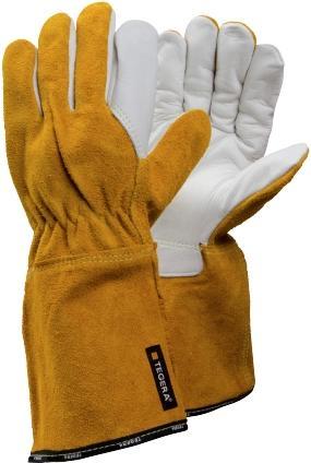 Actual product image Tegera Ejendals 8, Workshop Gloves, White, Yellow, Adult, Adult, Heat Resistant, Scratchr (10)