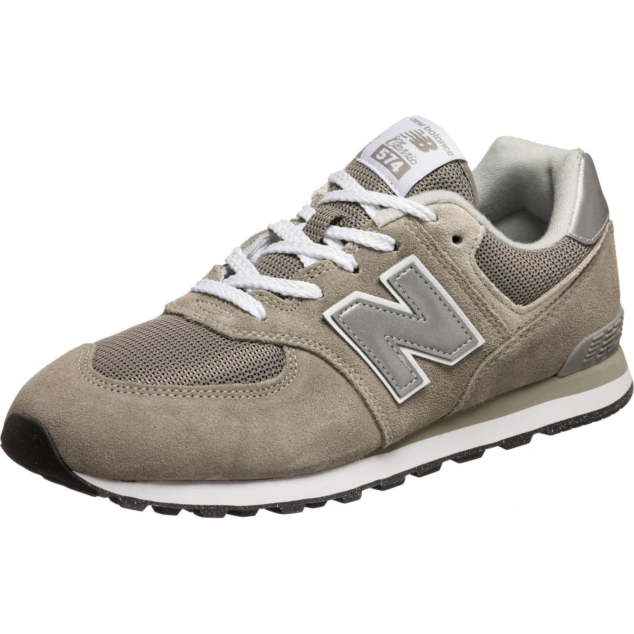 New Balance, Unisex, Sneaker, 574 Sneaker Kinder, Grau, (37)