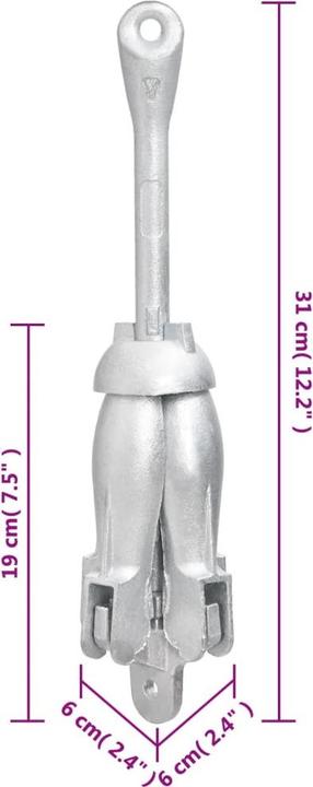 Produktbild vidaXL Faltanker