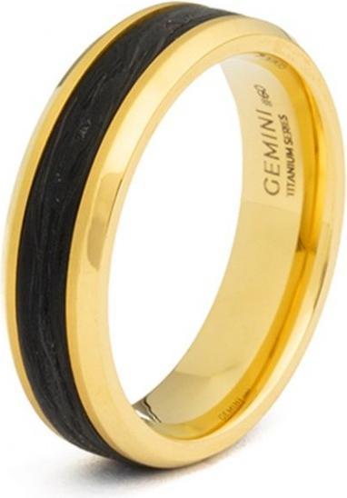 Actual product image Gemini RING - TITANIUM - CARBON - GR. 64 (64)