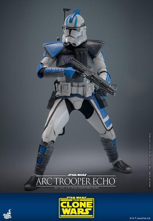 Produktbild Hot Toys Star Wars: The Clone Wars Actionfigur 1/6 Arc Trooper Echo 30 cm