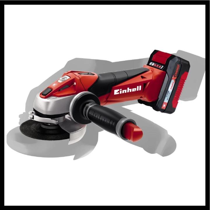 Actual product image Einhell TE-AG 18/155 Li Kit (115 mm)