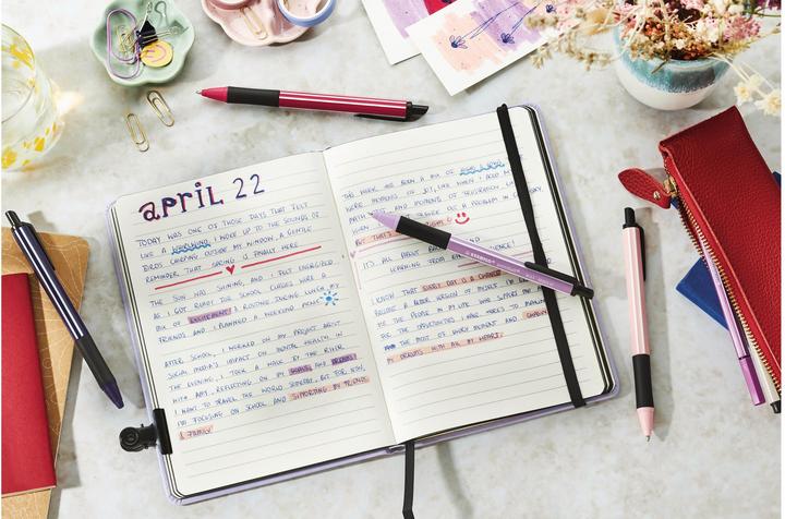 Produktbild STABILO Kugelschreiber (Grauviolett, 1x)