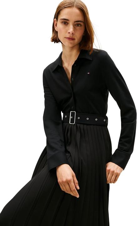 Image du produit Tommy Hilfiger Interlock Mix Media Polo DRS LS (XXS)