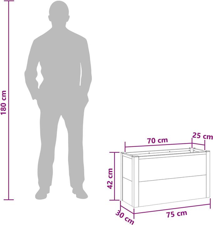 Image du produit vidaXL Hochbeet