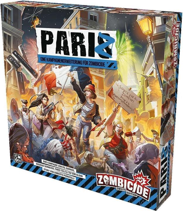 Immagine prodotto Cmon Zombicide 2. Edition - PariZ (Tedesco, 1 - 6 Giocatori)
