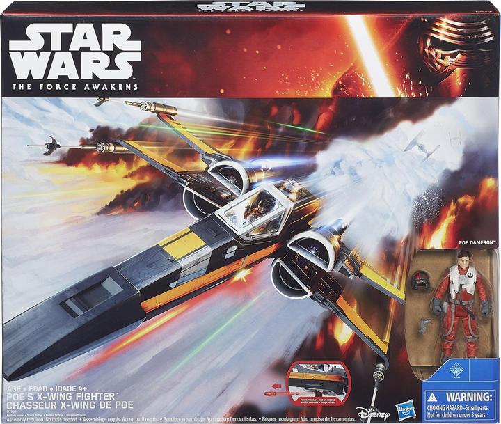 Image du produit Hasbro E7 - 3.75" Poe's X-Wing Fighter