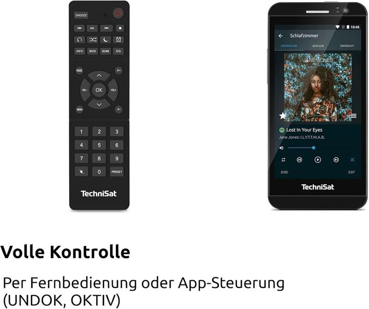 Actual product image TechniSat Viola 710 CD IR (Bluetooth, Wi-Fi, CD player, 2x 20 W)