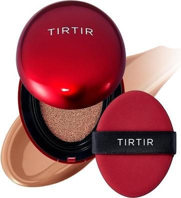 Actual product image TirTir Mask Fit Red Cushion Foundation Full Coverage Weightless Skin Fit (34C Amber)
