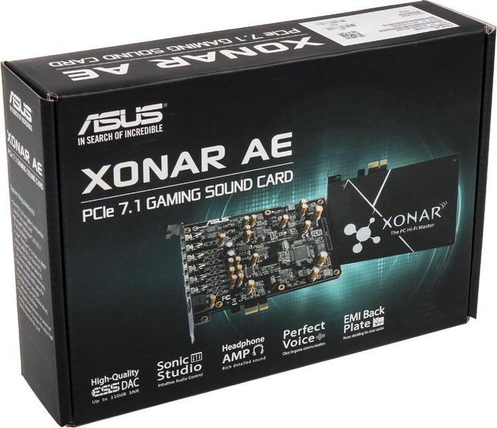 Immagine prodotto ASUS Xonar AE (PCI-E x1)